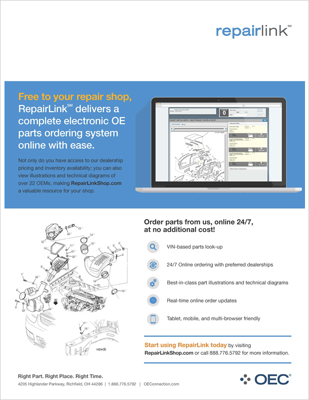 RepairLink Marketing Tools OEC